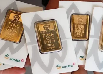 Harga Emas Antam Logam Mulia Belum Berubah