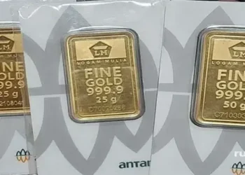 Harga Emas Antam Kembali Pecahkan Rekor Tertinggi