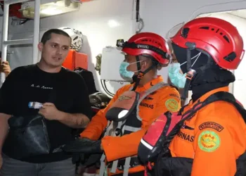 SAR Evakuasi ABK Kapal Tanker MT Unity di Aceh