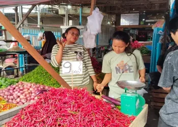 Foto: Harga Kebutuhan Pokok di Medan Naik Awal Tahun 1
