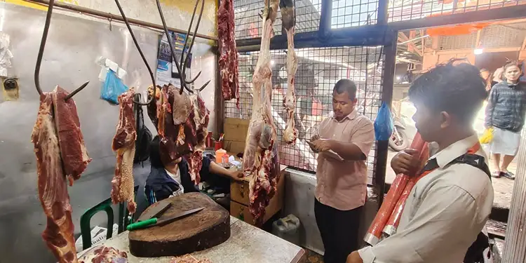 Foto: Harga Cabai Merah dan Daging Sapi di Medan Naik