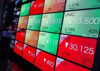 IHSG Bertahan di Zona Hijau pada Sesi I