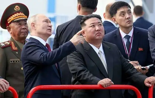 Foto: Kim Jong Un Dukung Kebijakan Putin Tanpa Syarat