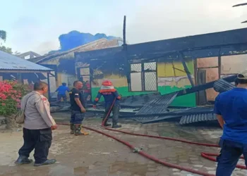 SDN 5 Kuta Makmur Aceh Utara Kebakaran