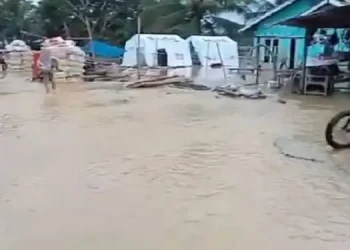 Foto: Tanggul Jebol, Banjir Kembali Rendam Aceh Tamiang 5