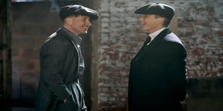 Foto: Barry Keoghan dan Cillian Murphy saat syuting The Immortal Man(Foto:Netflix)