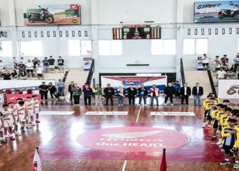 Foto: Sorak Sorai Basket Pelajar Pecahkan Pembukaan Honda DBL 2026 Sumatera Utara 6