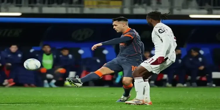 Foto: Inter Milan berhasil menumbangkan Torino lewat pertarungan sengit dengan skor tipis 2-1.(Foto: Media officer Inter Milan)