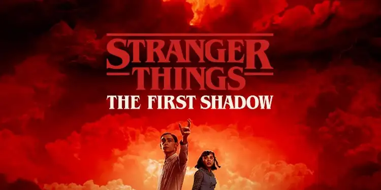 Foto: Poster resmi Stranger Things: The First Shadow.(Foto: X/@FilmsCrave)