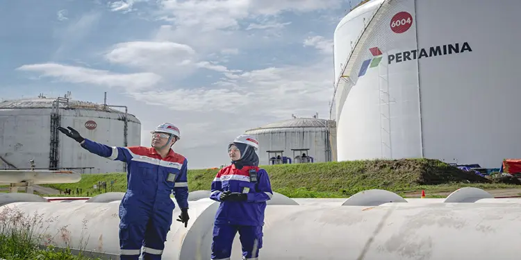 Foto: PT Perta Arun Gas (PAG) sebagai bagian dari PT Perusahaan Gas Negara (Persero) Tbk (PGN) telah menyelesaikan proyek revitalisasi Tangki LNG Arun F-6004 serta fasilitas pendukung yang dimulai sejak awal Tahun 2024.(Dok:PGN)