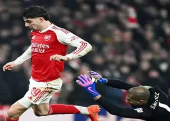 Foto: Arsenal ke Final Carabao Cup Tekuk Chelsea 1-0 10