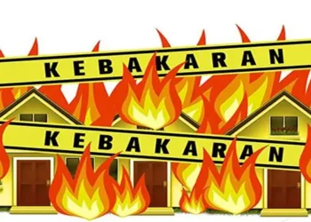 Foto: Satu Unit Rumah Milik Hisar Manurung Hangus 6