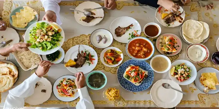 Foto: Ilustrasi makanan saat buka puasa. (Istimewa)