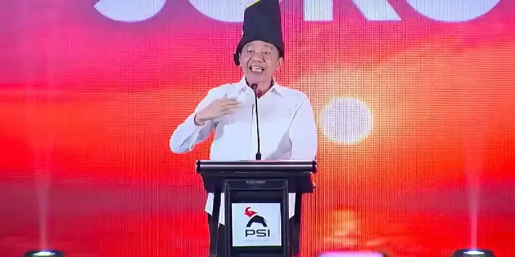 Foto: Pesan Tersirat Jokowi di Rakernas Hari Kedua PSI