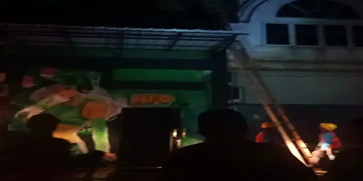Foto: Tempat hiburan malam mengalami di Komplek Graha Kisaran, Kecamatan Kisaran Barat, Kabupaten Asahan, Sumatera Utara, pada Selasa (24/2/2026) malam.(Istimewa)