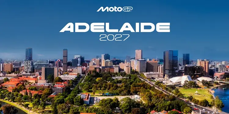 Foto: MotoGP dengan mengumumkan secara resmi pemindahan seri Australia GP ke Adelaide mulai musim 2027 mendatang.(Foto: MotoGP.com)