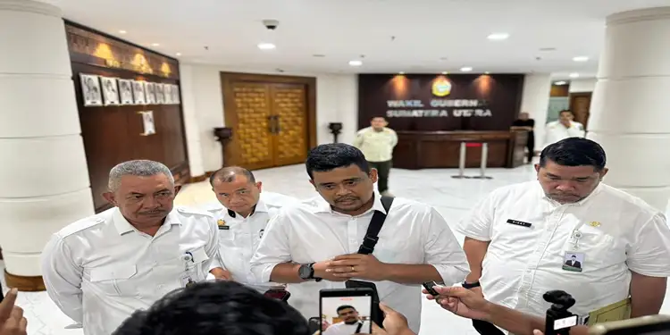 Foto: Pemprov Sumut meraih Opini Kualitas Tinggi Tanpa Maladministrasi dari Ombudsman Republik Indonesia.(Dok:Diskominfo Sumut)