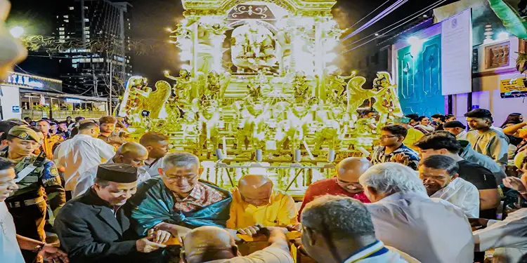 Foto: Melalui perayaan Thaipusam, generasi muda diajak untuk mengenal akar budayanya, memahami makna spiritual di balik setiap ritual, serta menumbuhkan sikap toleransi dan empati terhadap sesama.(Dok:Diskominfo Medan)