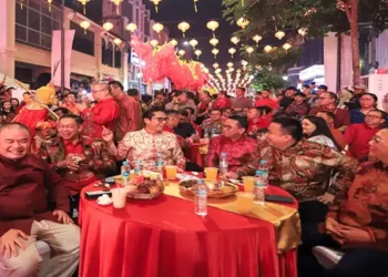 Foto: Semarak Imlek 2577 di Jantung Kota Medan 9