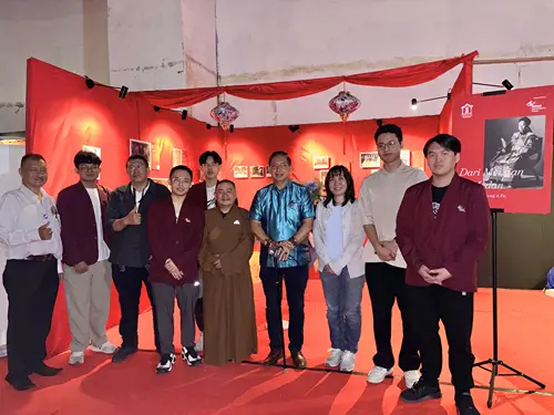 Foto: BINUS @Medan turut berpartisipasi dalam rangkaian IMLEK FAIR 2026 melalui kolaborasi dengan Tjong A Fie Mansion.(Ist)