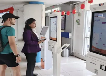 Foto: Animo Masyarakat Sumut Pakai Kereta Api Tinggi 3