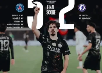 Foto: Hasil Liga Champions: Paris Saint-Germain Hancurkan Chelsea 5-2 di Parc des Princes 4