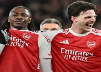 Foto: Arsenal Melaju ke Perempatfinal Liga Champions Usai Tekuk Bayer Leverkusen 8