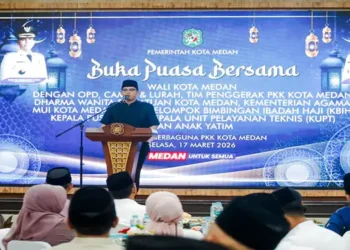 Foto: Rico Waas Perkuat Soliditas Pemko Medan Lewat Buka Puasa Bersama dan Santunan Yatim 7