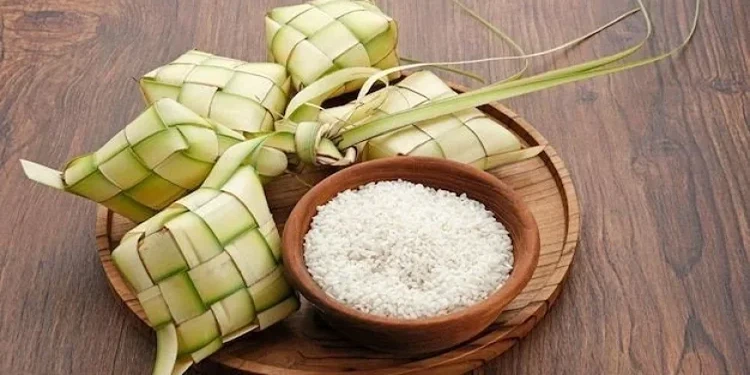 Foto: ilustrasi ketupat.(Foto i.pinimg.com/rri)