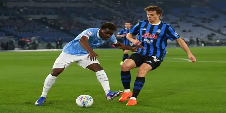 Foto: Lazio harus puas berbagi angka dengan Atalanta dalam laga leg pertama semifinal Coppa Italia musim ini.(X.com/footballitalia)