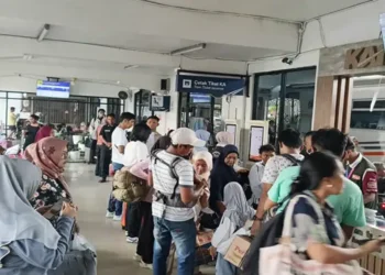 Foto: Stasiun Rantauprapat Jadi Tujuan Mudik Terfavorit dari Medan pada Lebaran 2026 6