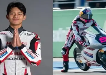 Foto: Veda Ega Pratama Pasang Badan: Motor Honda NSF250RW Masih Kompetitif di Ajang Moto3 5