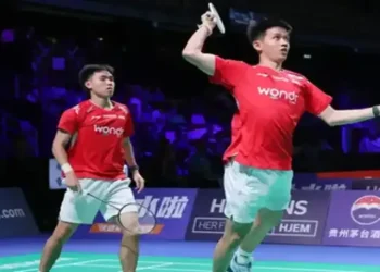Foto: Tim Thomas Cup Indonesia Puncaki Grup D Usai Menang Telak 5-0 Atas Aljazair 10