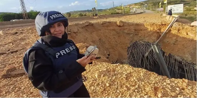 Foto: Serangan militer Israel di wilayah Lebanon mengakibatkan tewasnya Amal Khalil, seorang jurnalis dari surat kabar Al-Akhbar.(Foto: Press TV)