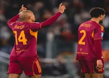 Foto: Hasil Liga Italia AS Roma vs Pisa Donyell Malen Cetak Hat-trick dan Bawa Il Lupi Menang Telak 2