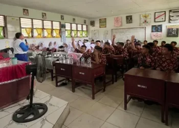 Foto: Honda Tumbuhkan Budaya #cari_aman di Kalangan Pelajar Asahan 9