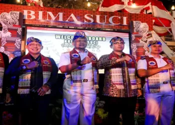 Foto: Wali Kota Rico Waas Promosikan Budaya Medan di Deck Reception KRI Bima Suci APCS 2026 4