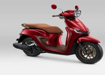 Foto: Semakin Mewah dan Retro, New Honda Stylo 160 Hadir dengan Warna Spesial Burgundy 8