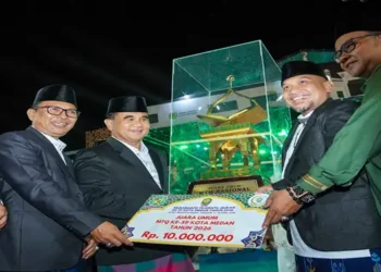 Foto: Kecamatan Medan Selayang Juara Umum MTQ ke-59 Kota Medan Tahun 2026 5