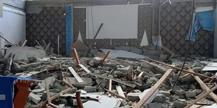 Foto: Kerusakan akibat gempa di Kecamatan Batang Dua, Kota Ternate, Kamis (2/4).(Foto/ BPBD Kota Ternate)