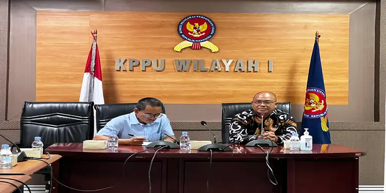 Foto: Kantor Wilayah I KPPU memperkuat kolaborasi dengan MPM Pimpinan Wilayah Muhammadiyah Sumatera Utara, Selasa (07/04/2026).(Dok:Kanwil I KPPU)