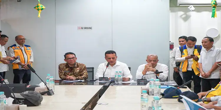Foto: Kunjungan Komisi V DPR RI ke Belawan, Kamis (9/4/2026).(Dok:Diskominfo Medan)