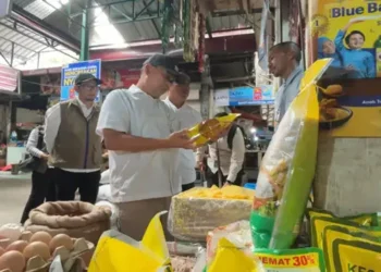 Foto: Wakil Direktur Bulog Marga Taufiq Tinjau Penyaluran Bantuan Pangan dan Stok Beras di Medan 4