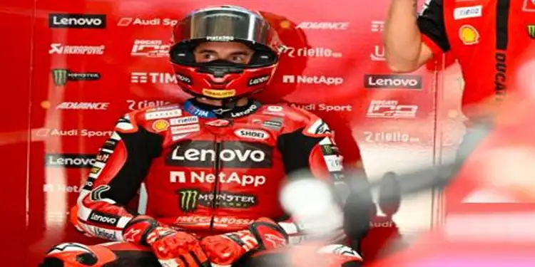 Foto: Pebalap Ducati Lenovo, Marc Marquez.(Foto: GPOne)