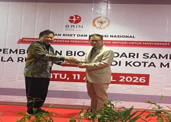 Foto: Solusi Energi Alternatif Lewat Pengolahan Sampah Makanan Menjadi Biogas Rumah Tangga di Medan 7