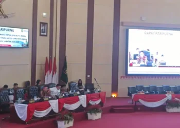 Foto: DPRD Medan Umumkan Pemberhentian dan Penetapan Calon Wakil Ketua DPRD 1