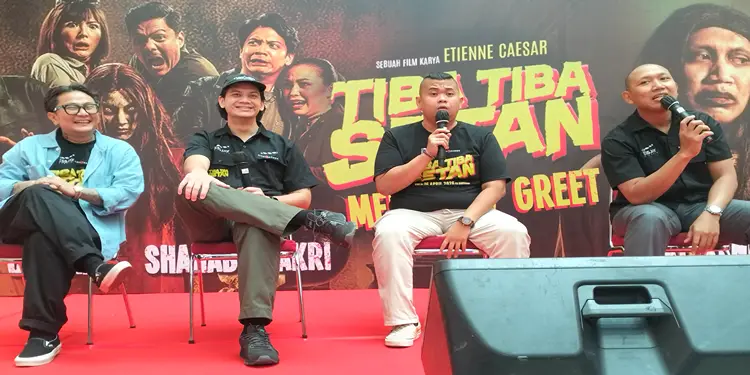 Foto: Dua nama Oki Rengga dan Lolox yang sudah dikenal lewat gaya komedi khas yang dekat dengan keseharian anak muda.(SeputarSumut/Siong)