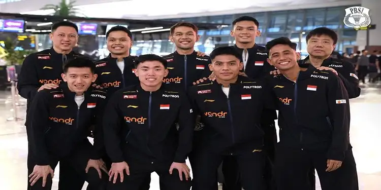 Foto: Skuad bulutangkis putra dan putri Indonesia bersiap memulai perjuangan mereka dalam ajang bergengsi Thomas dan Uber Cup 2026.(PBSI)