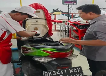 Foto: Dorong Kesiapan Kerja, Honda Gelar Uji Kompetensi Keahlian Siswa SMK di Sumut 2