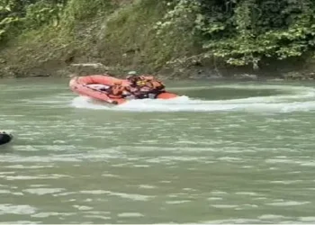 Foto: Dua Remaja Asal Medan Labuhan yang Hanyut di Sungai Bingai Ditemukan Meninggal Dunia 2